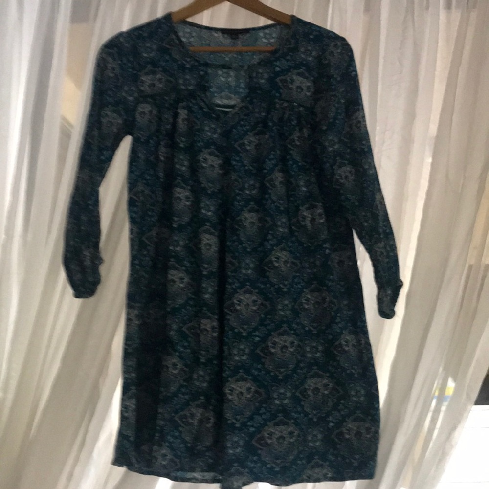 3/4 sleeve American eagle outfitters cotton dress